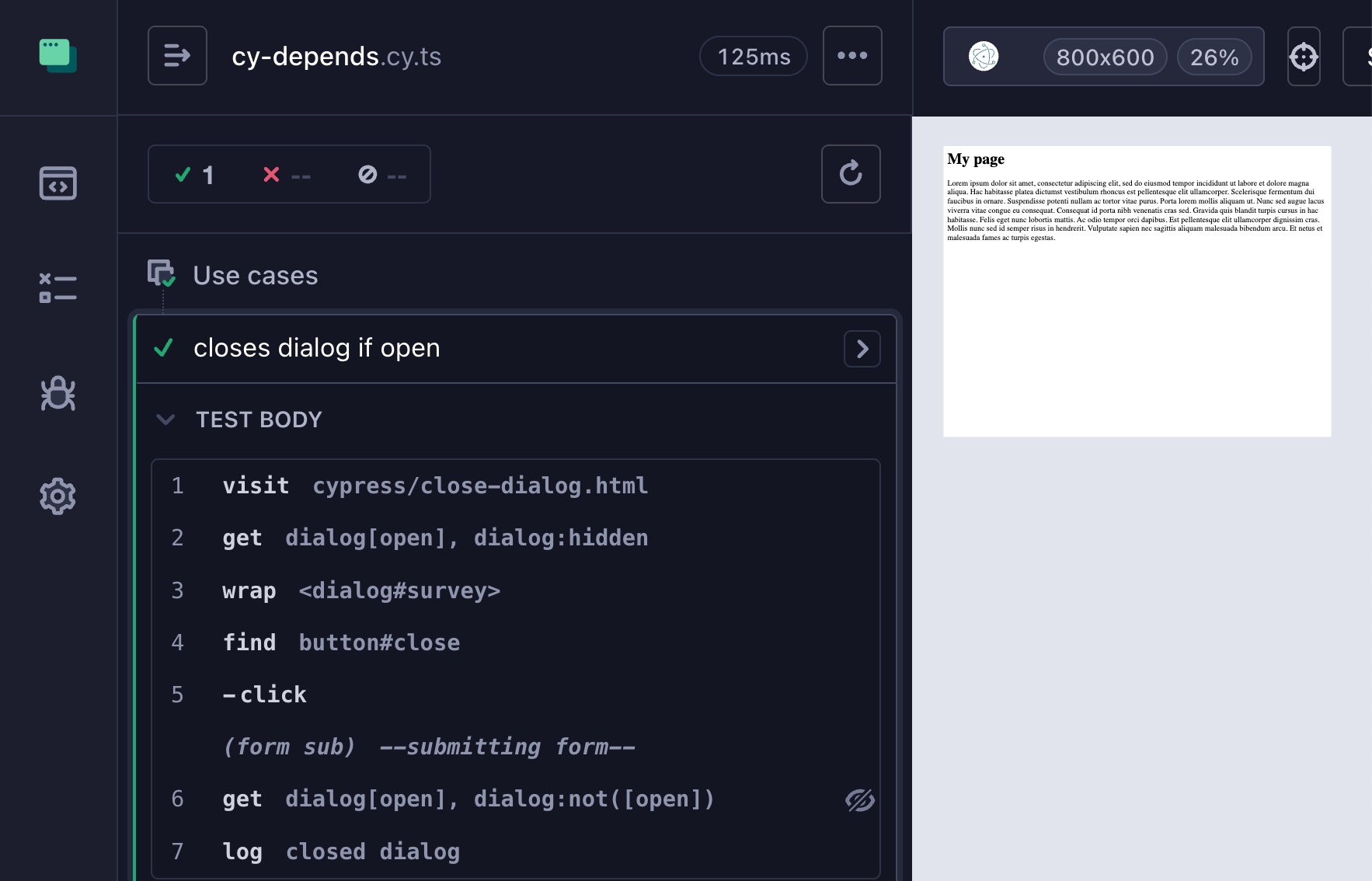 Too complicated way of closing a Dialog that might be opened