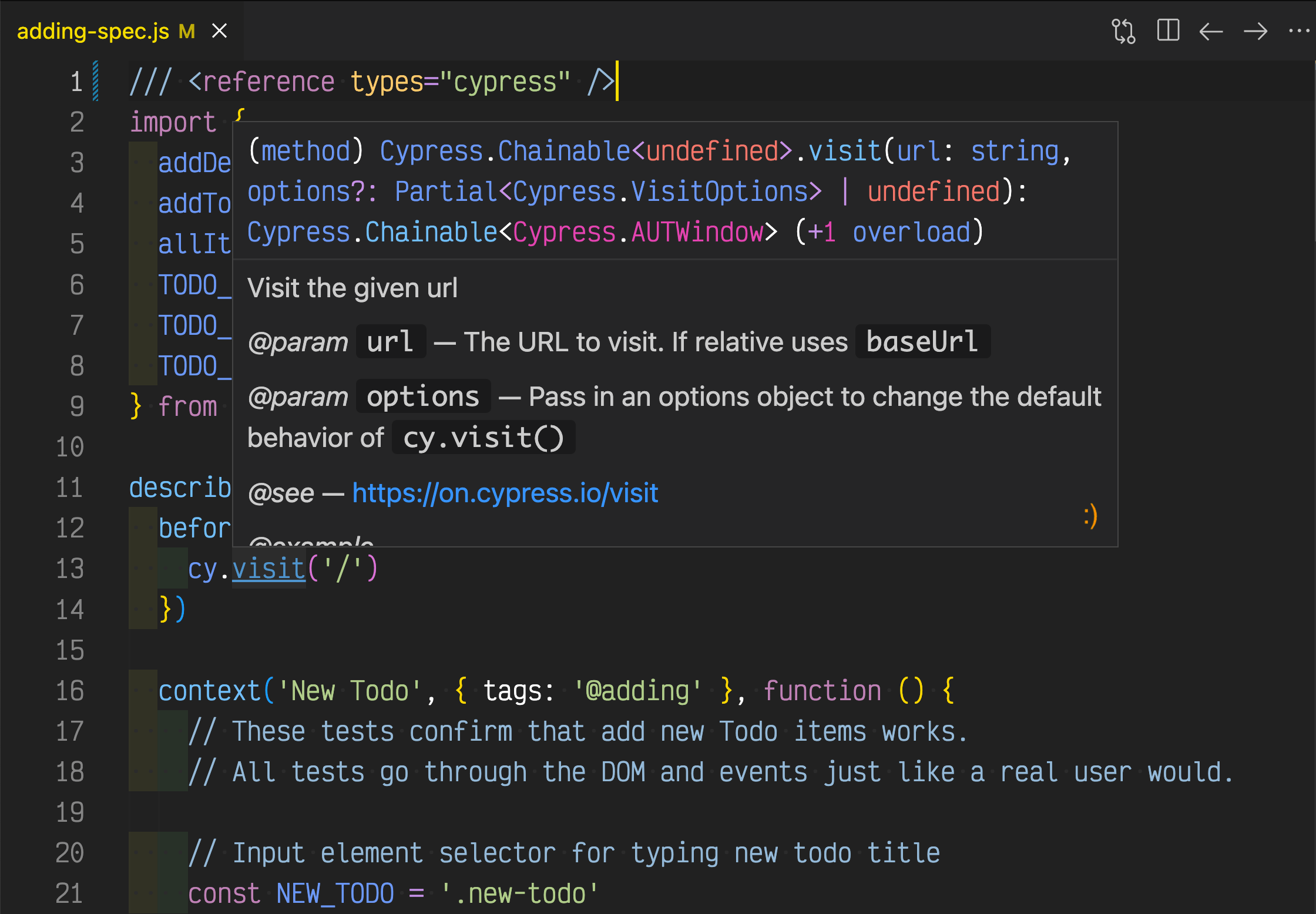 VS Code: enable javascript intellisense in typescript project