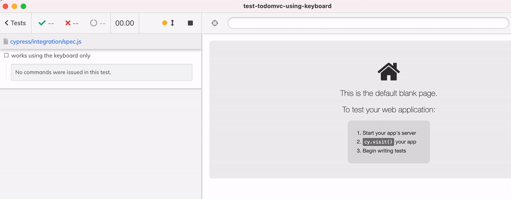 The first Tab focuses on the input field