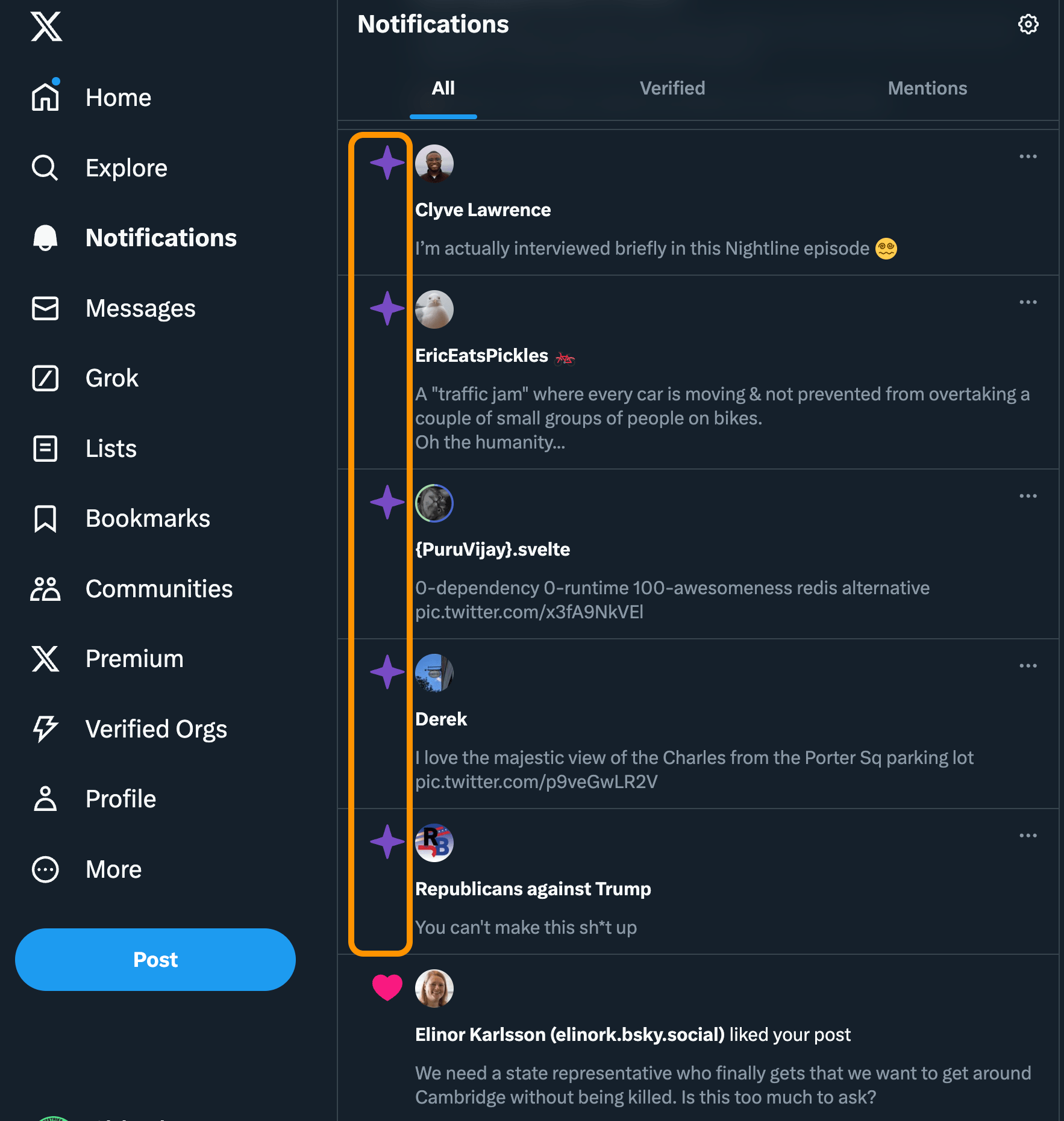 twitter is trying AI notifications that have nothing to do with me