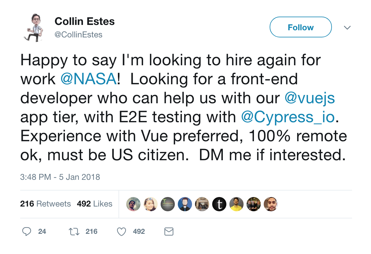 NASA tweets