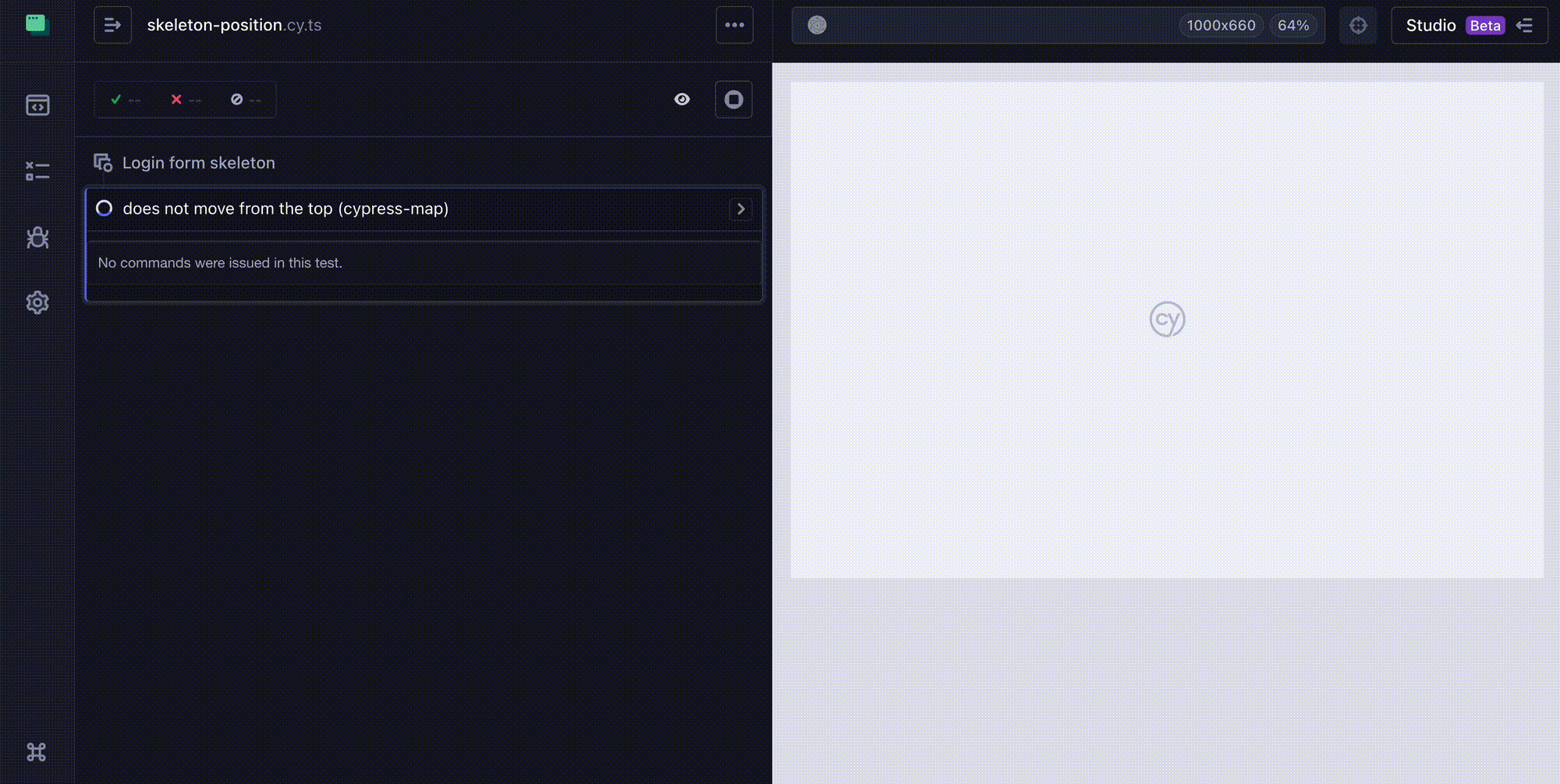 The skeleton is close to the real heading