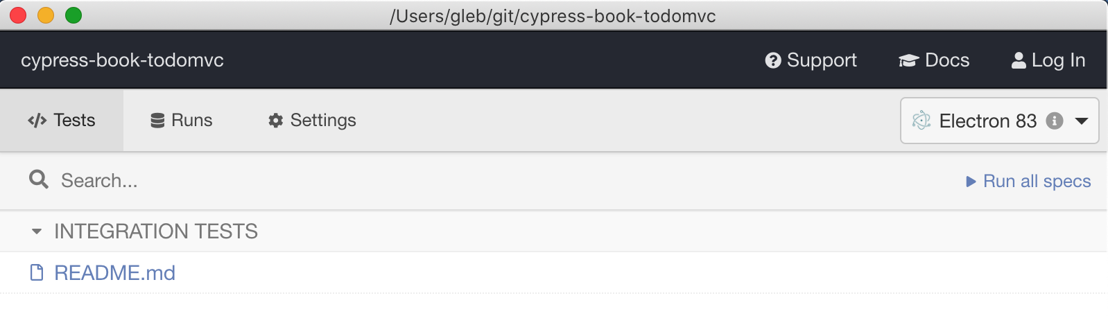 README spec